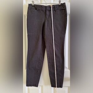 Old Navy Dark Charcoal Ankle Pixie Pant